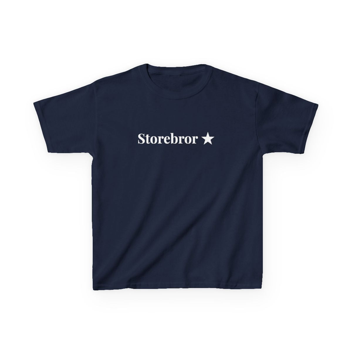 Storebror t-shirt barn – Marinblå