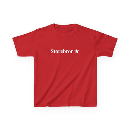 Storebror t-shirt barn – Röd
