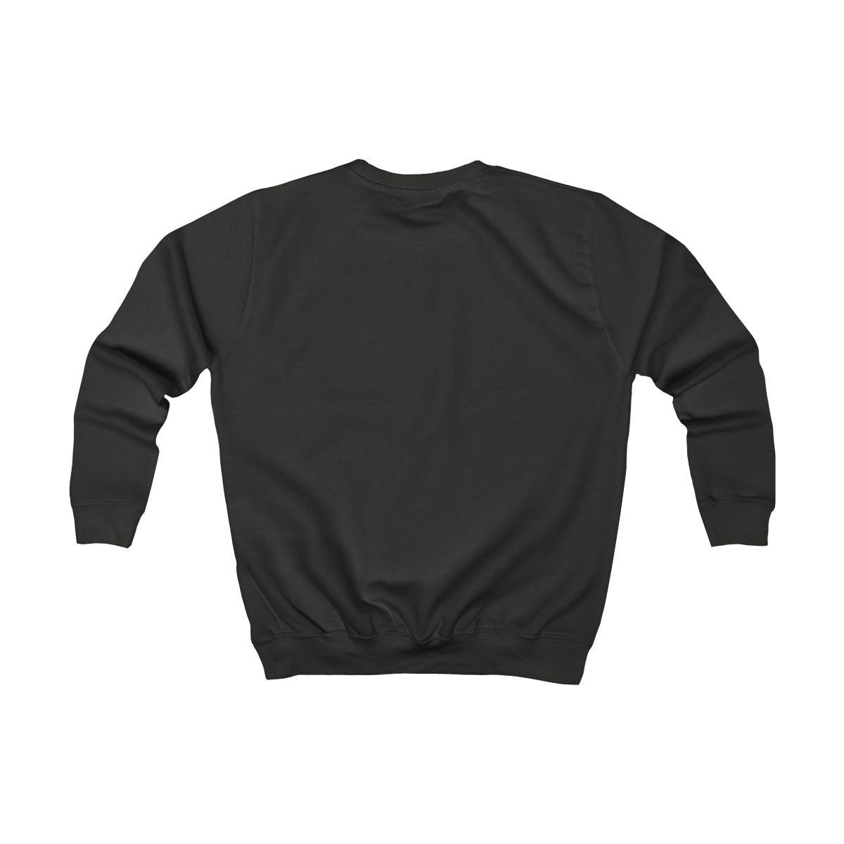 Sweatshirt barn – Kolsvart – baksida