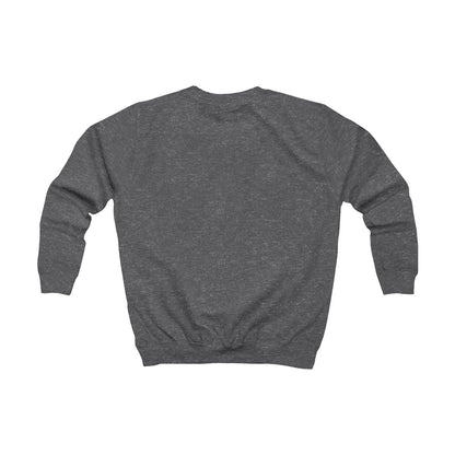 Sweatshirt barn – Kolgrå – baksida