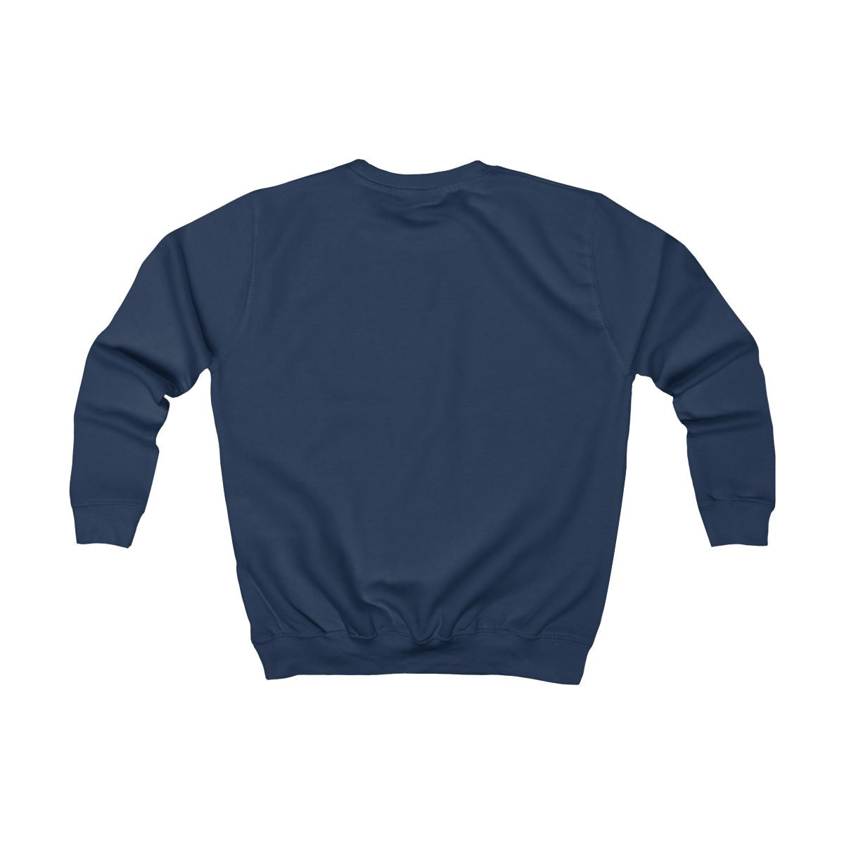 Sweatshirt barn – Oxford-marinblå – baksida