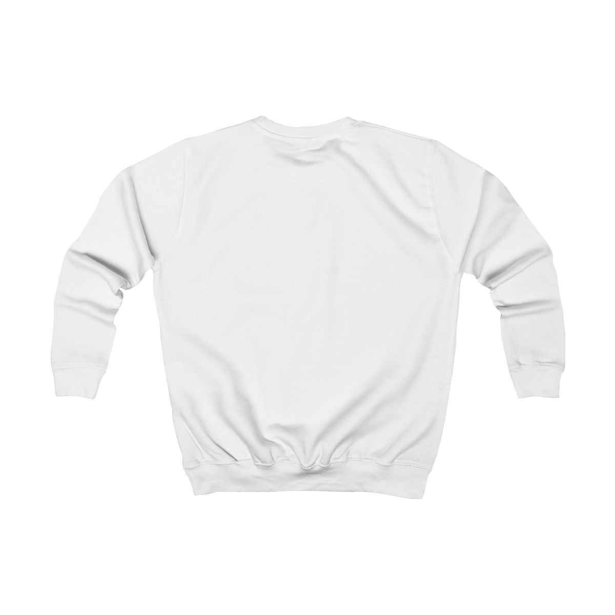 Sweatshirt barn – Arktisk vit – baksida