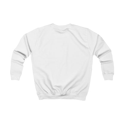 Sweatshirt barn – Arktisk vit – baksida
