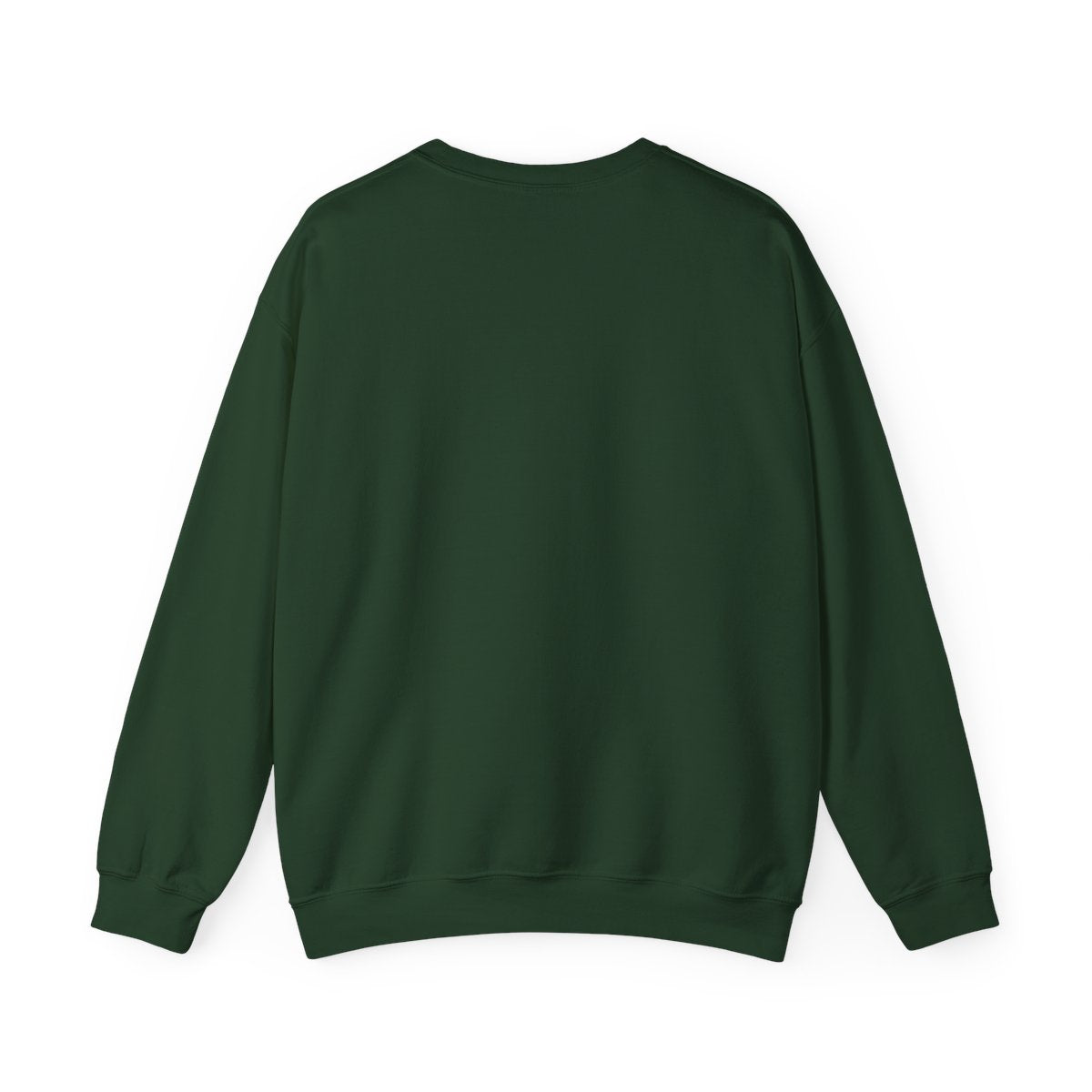 Sweatshirt vuxen – Skogsgrön – baksida