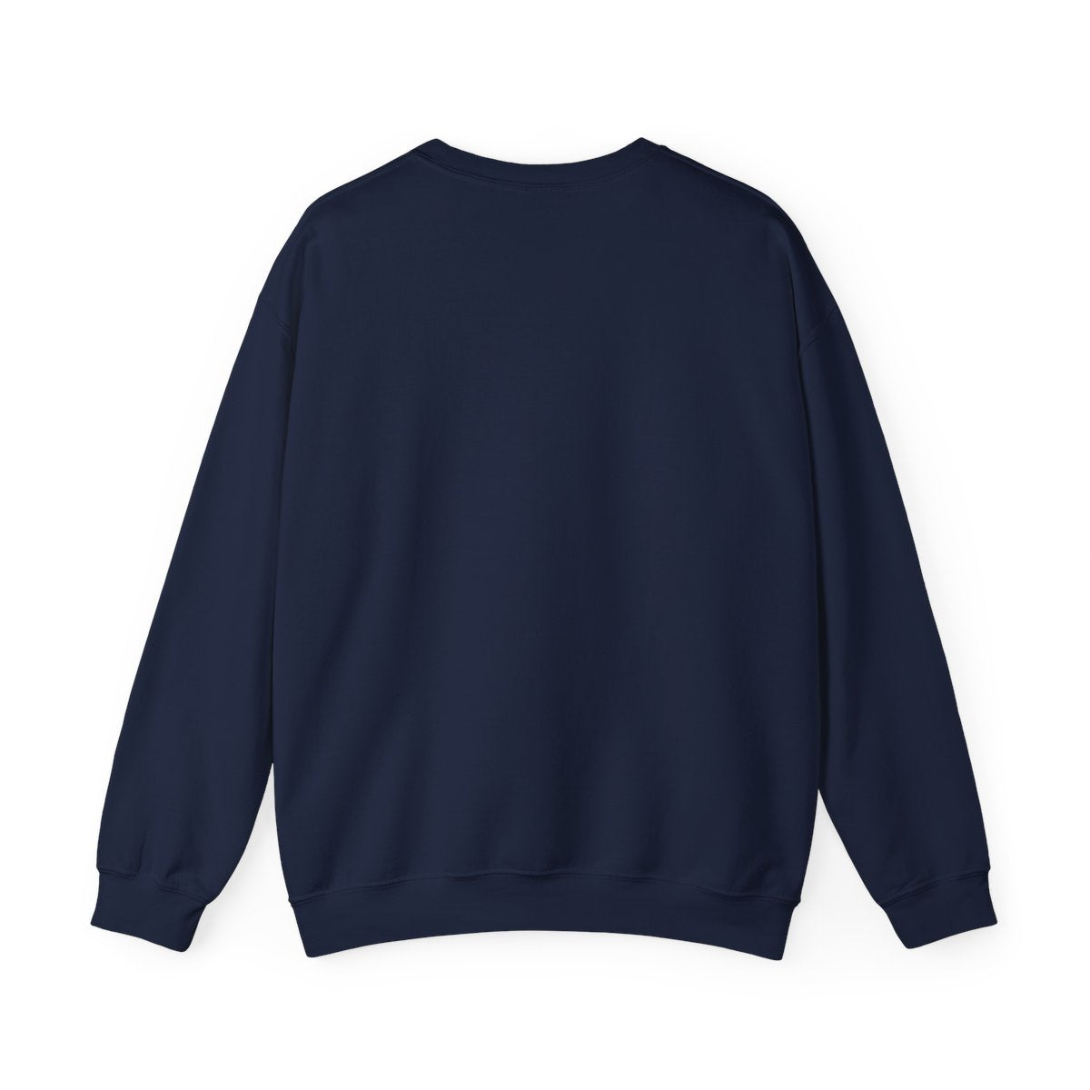 Sweatshirt vuxen – Marinblå – baksida