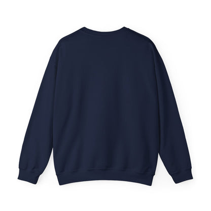 Sweatshirt vuxen – Marinblå – baksida