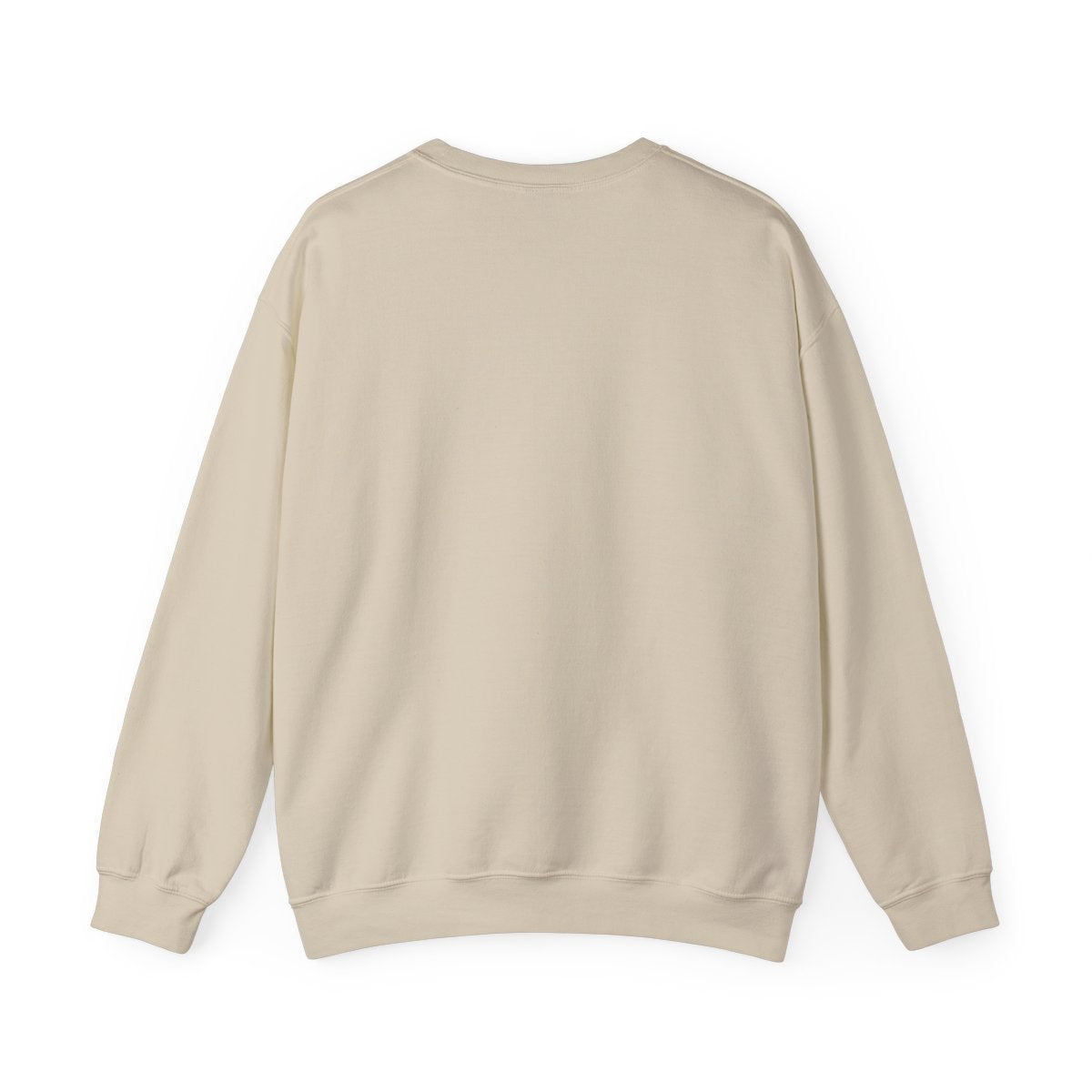 Sweatshirt vuxen – Sand – baksida