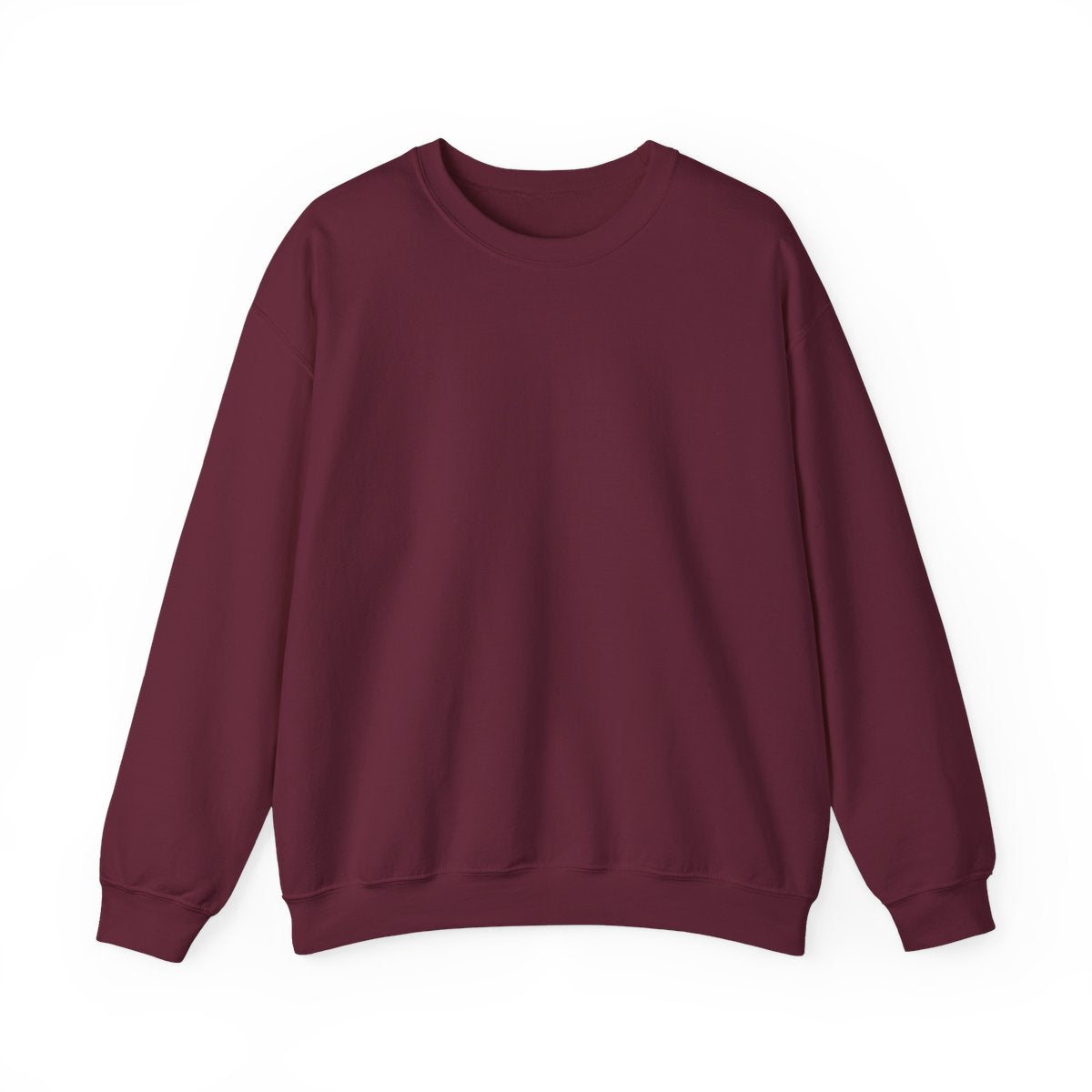 Sweatshirt vuxen – Vinröd