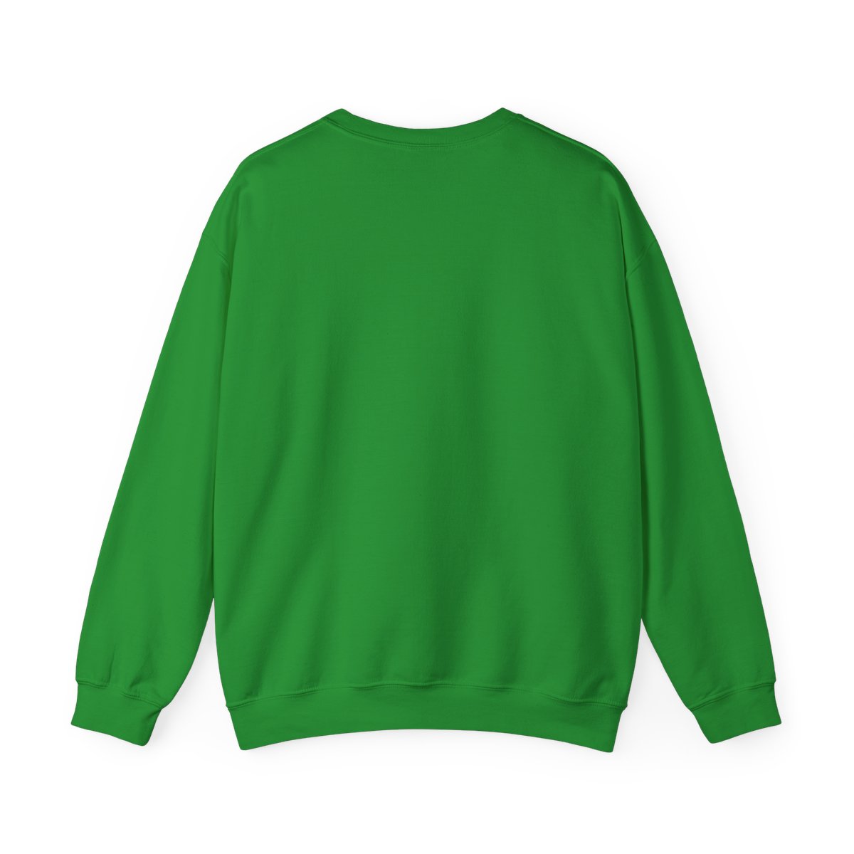 Sweatshirt vuxen – Irländsk grön – baksida