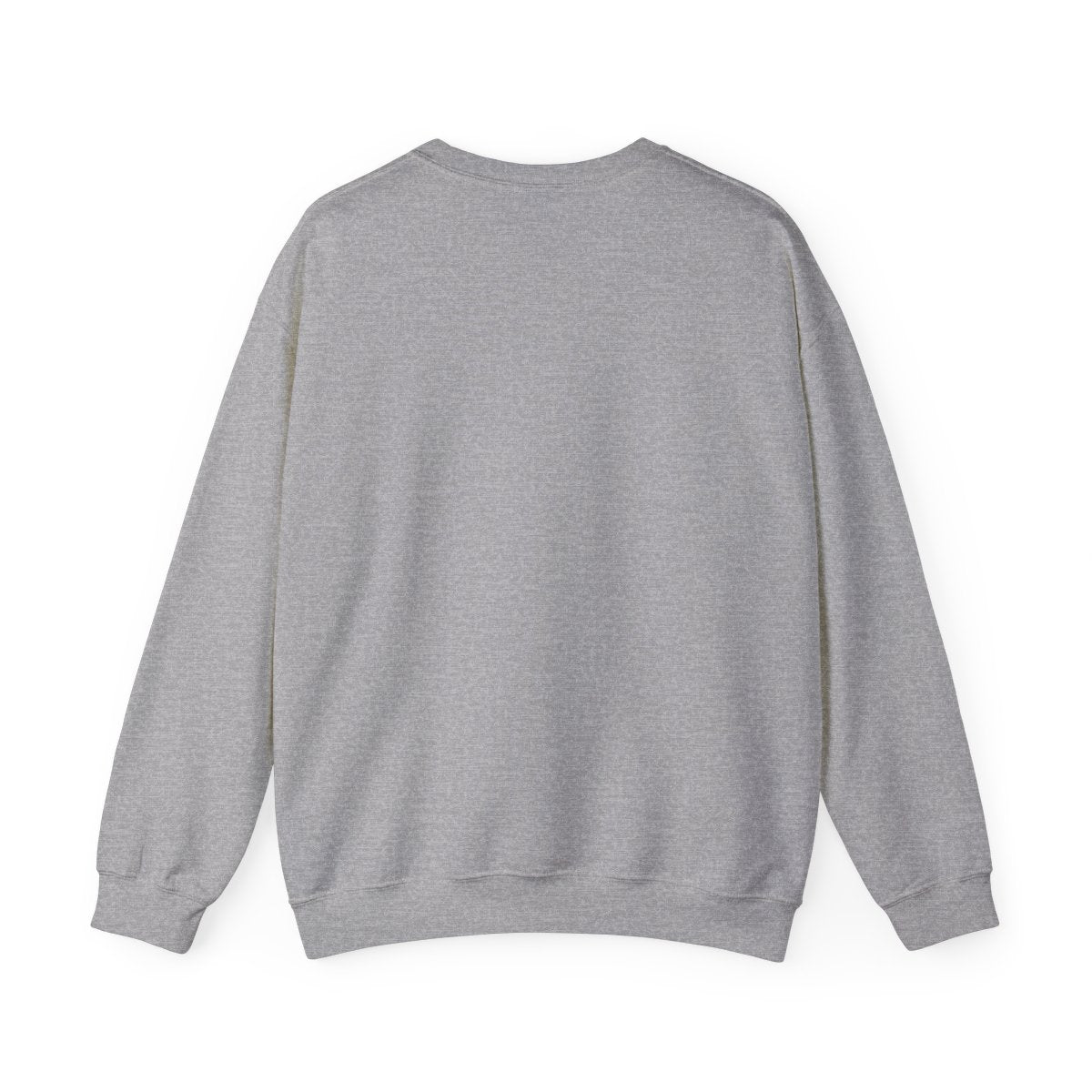 Sweatshirt vuxen – Sportgrå – baksida