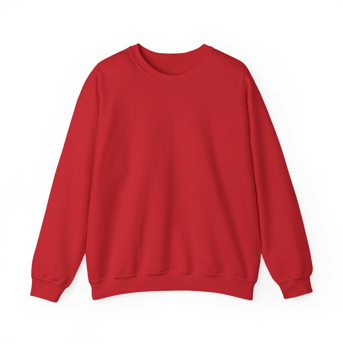 Sweatshirt vuxen – Röd