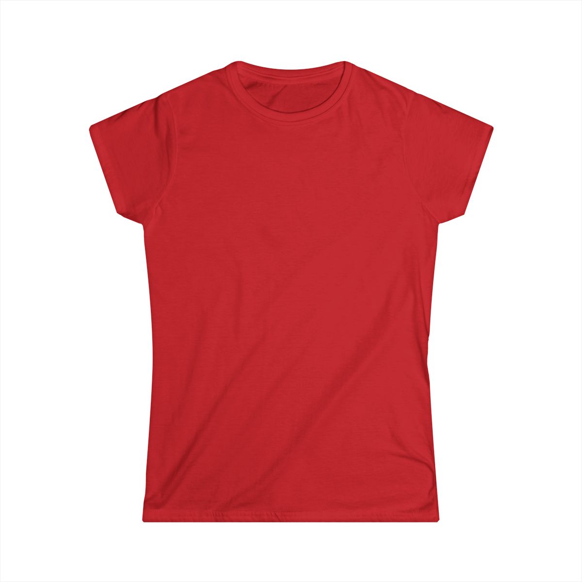 T-shirt dam – Röd