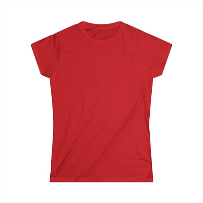 T-shirt dam – Röd