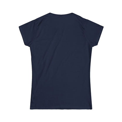 T-shirt dam – Marinblå – baksida