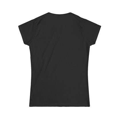 T-shirt dam – Svart – baksida