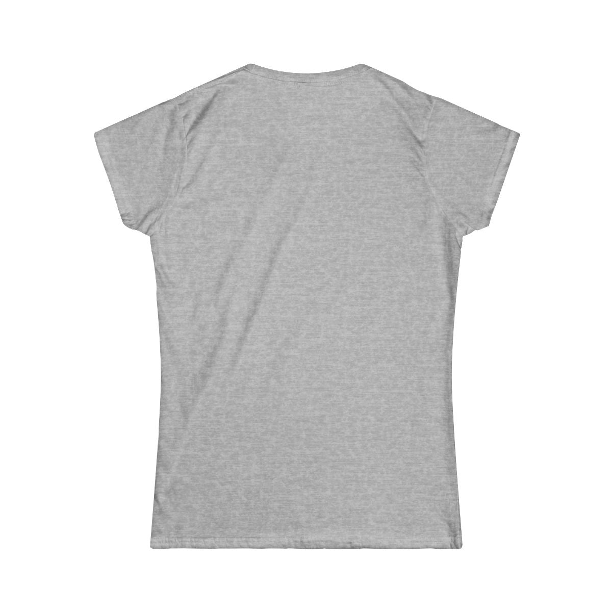 T-shirt dam – Sportgrå – baksida