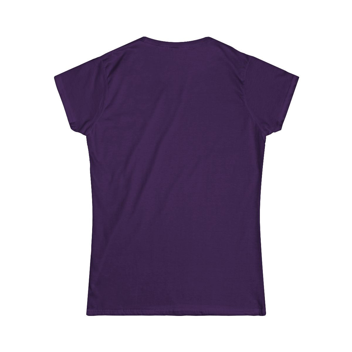T-shirt dam – Lila – baksida