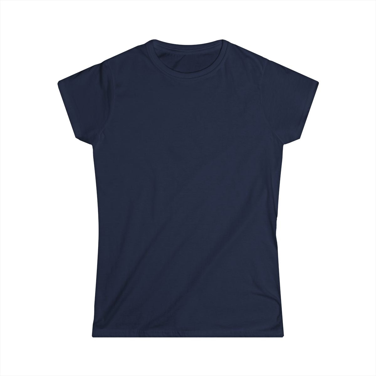 T-shirt dam – Marinblå
