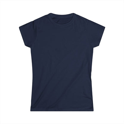 T-shirt dam – Marinblå