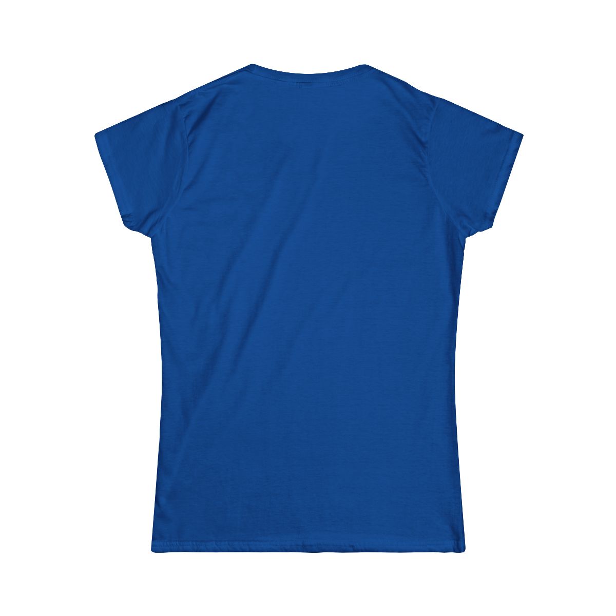 T-shirt dam – Kungsblå – baksida