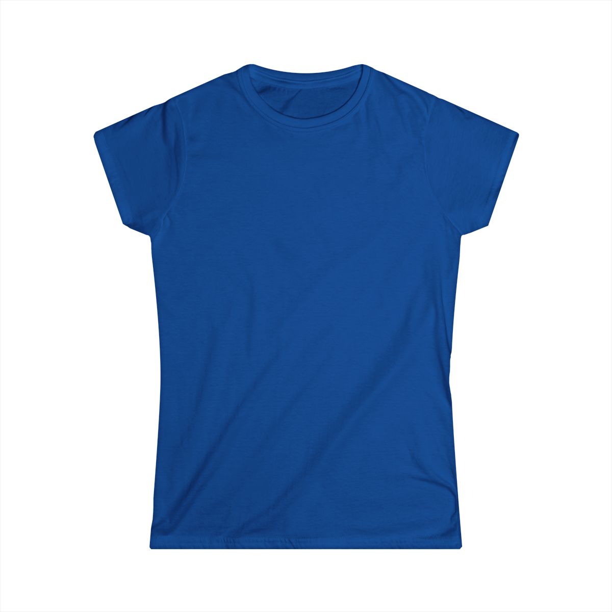 T-shirt dam – Kungsblå