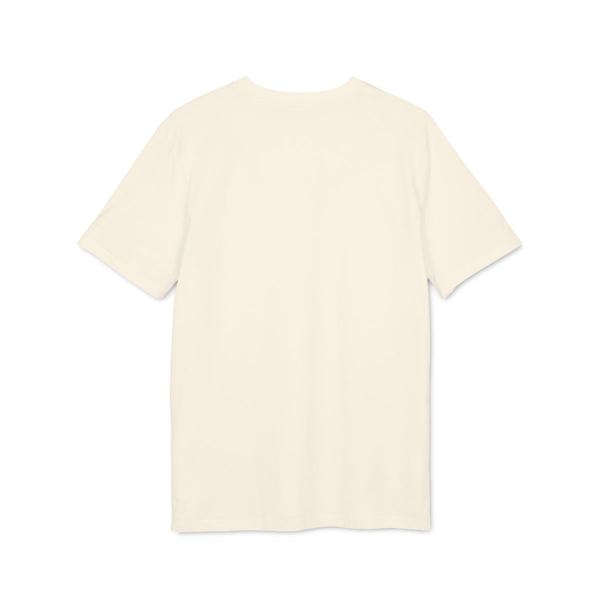 T-shirt premium – Naturvit – baksida