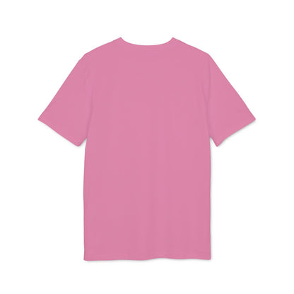 T-shirt premium – Ljusrosa – baksida