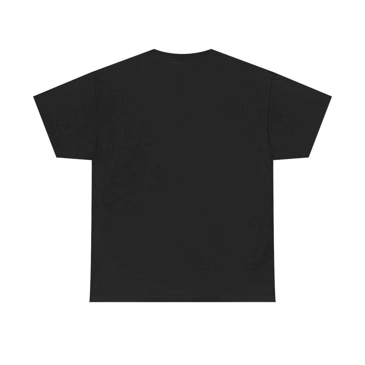 T-shirt vuxen – Svart – baksida