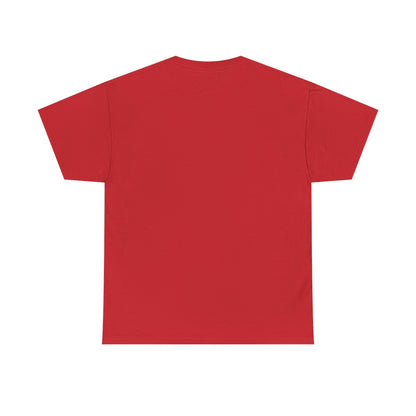 T-shirt vuxen – Röd – baksida
