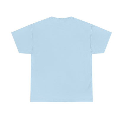 T-shirt vuxen – Ljusblå – baksida
