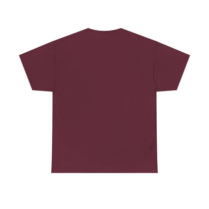 T-shirt vuxen – Vinröd – baksida