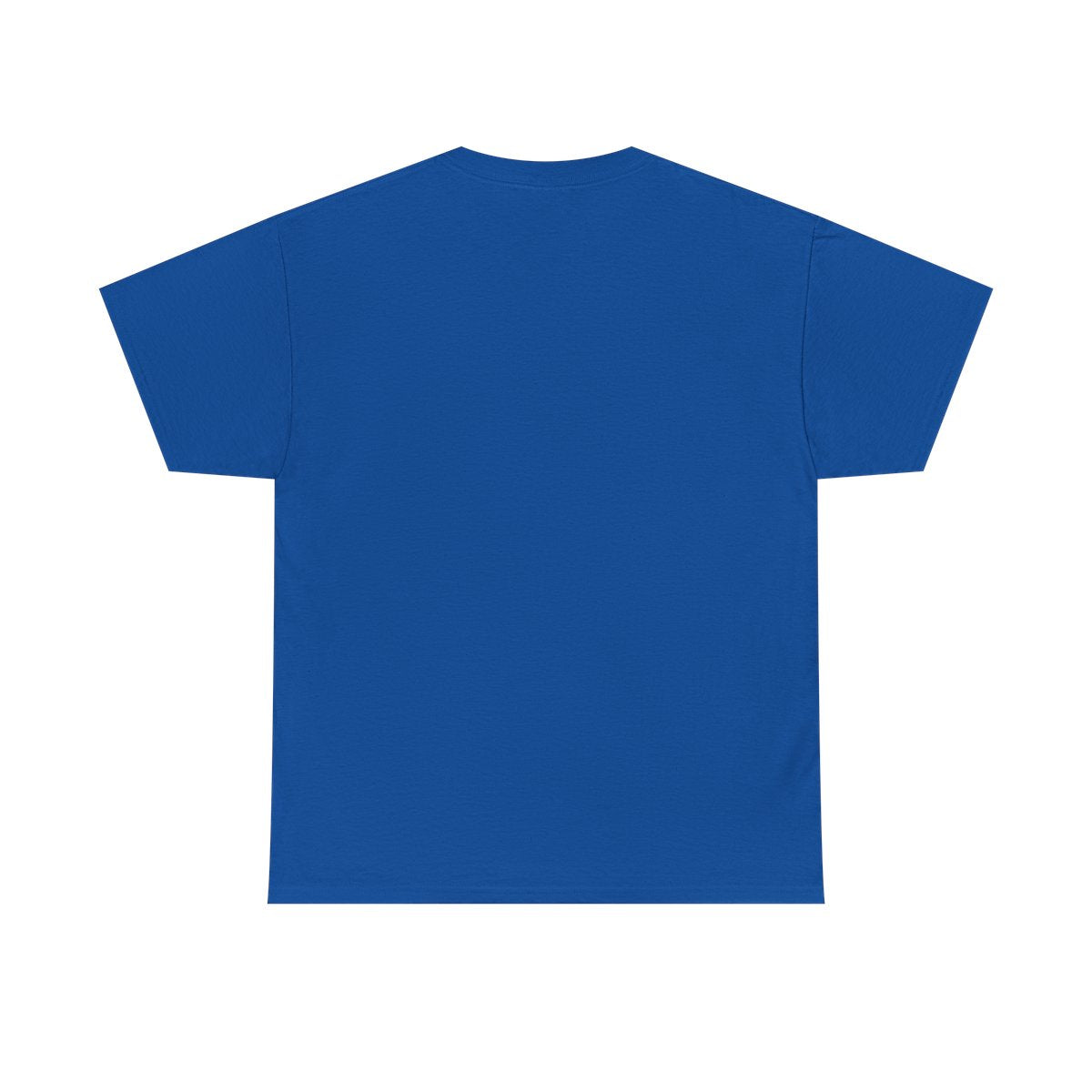 T-shirt vuxen – Kungsblå – baksida