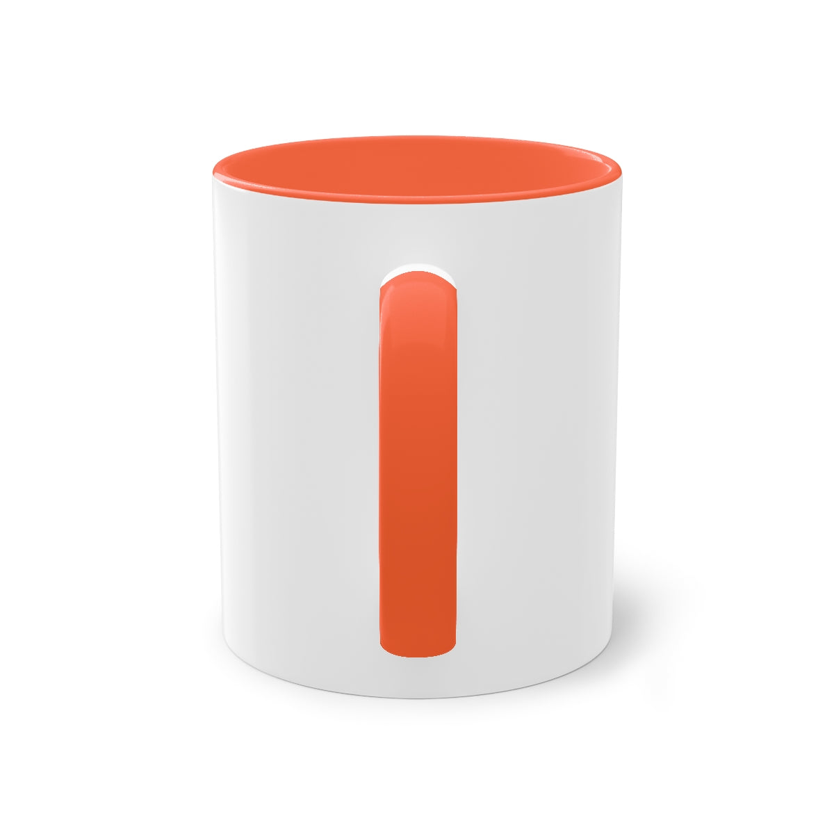 Tvåfärgad mugg – Orange – baksida