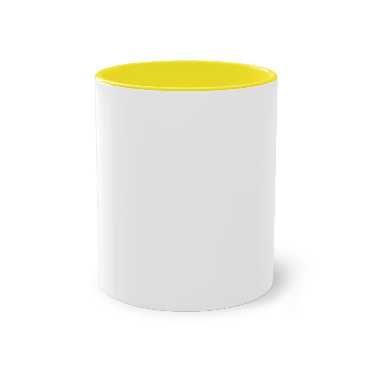 Tvåfärgad mugg – Gul