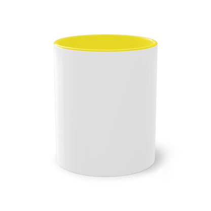 Tvåfärgad mugg – Gul