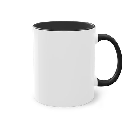 Tvåfärgad mugg – Svart – höger sida