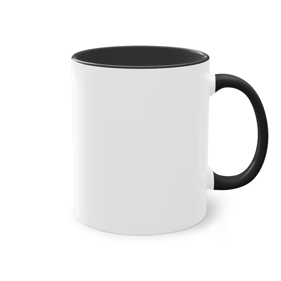 Tvåfärgad mugg – Svart – höger sida