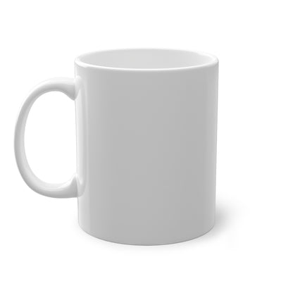 Vit mugg – vänster sida