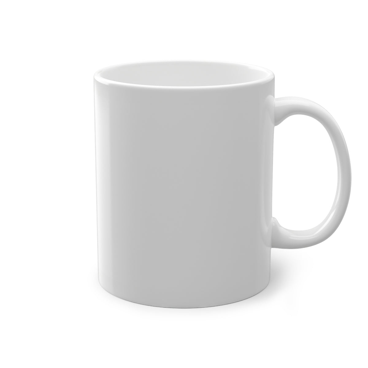 Vit mugg – höger sida